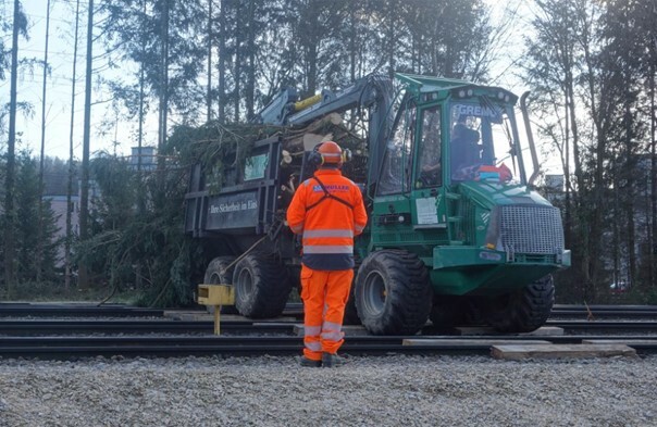 Service forestier et interventions spéciales sur et en dehors de la voie ferrée