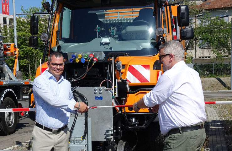 3 neue Multifunktionsfahrzeuge an die VBZ