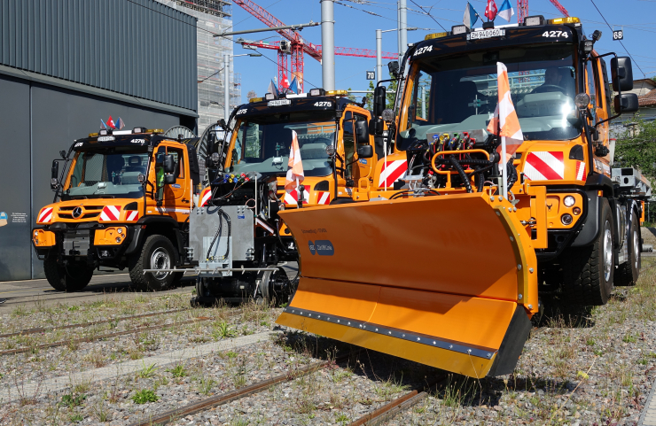 3 neue Multifunktionsfahrzeuge an die VBZ