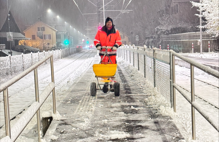 Winterdienst von Grün und Forst