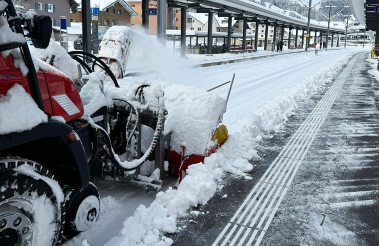 Unimog rail-route en service hivernal