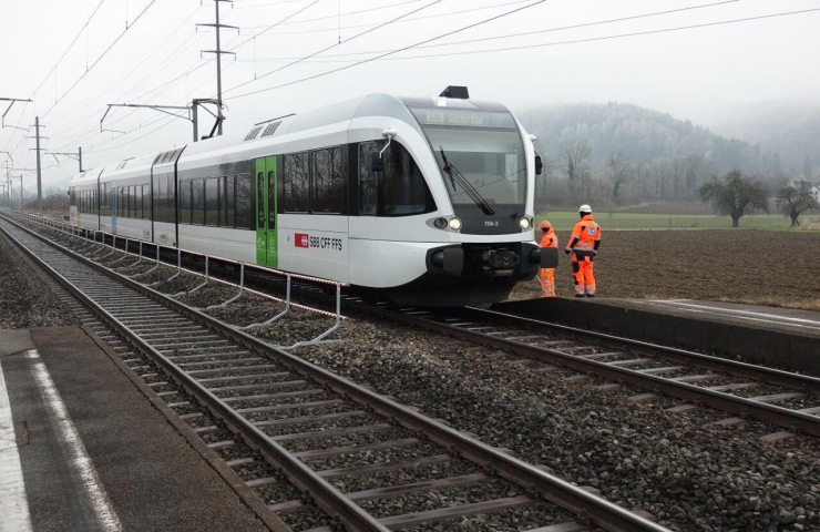 Absperrsystem Railsafe - Durchfahrt mit 160 km/h erlaubt