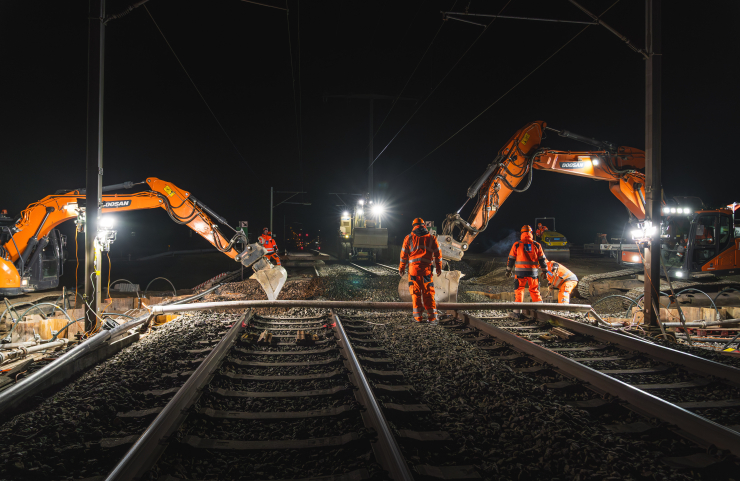 Erstellung des Durchlasses am Klostergraben in Dübendorf