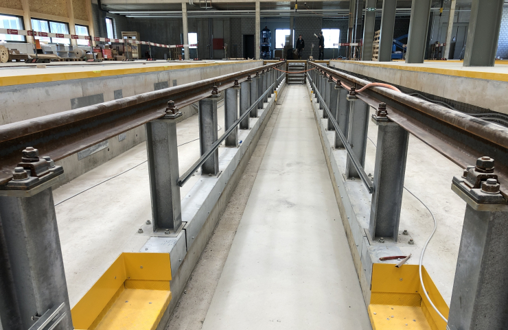 Aufgeständertes Gleis 1